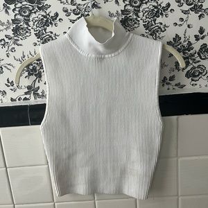 Babaton Sculpt Knit Mockneck Tank